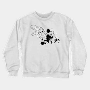 T-Rex Ink Spatter Crewneck Sweatshirt